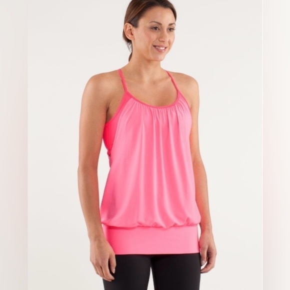 Lululemon No Limits Pinkelicious Tank Flash (Size  4) Women’s Athletic Tank Top - Picture 2 of 13